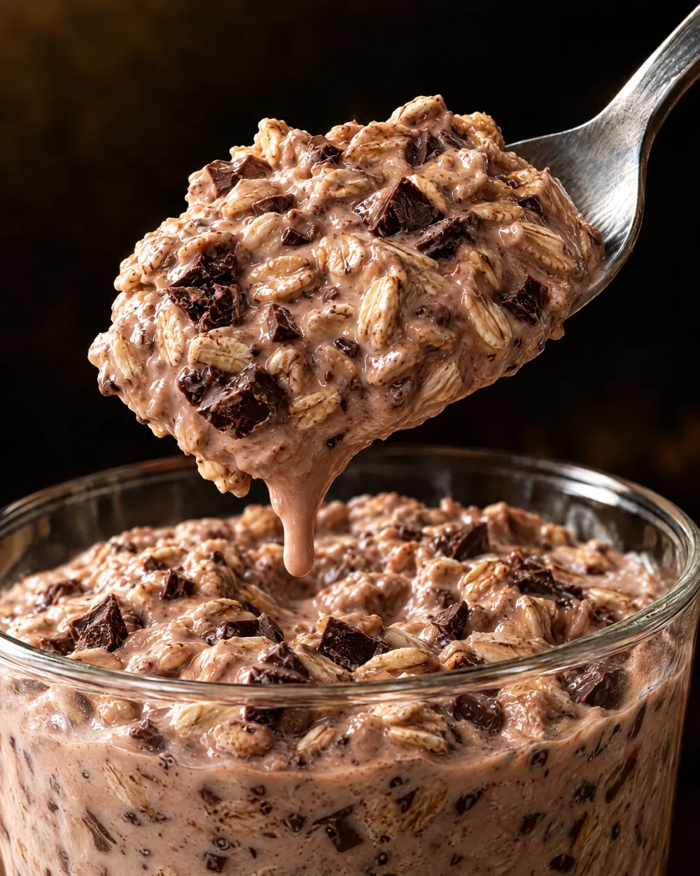 Löffel mit Schoko Müsli
